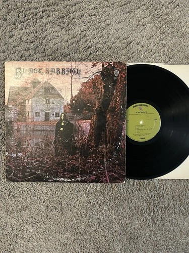 Black Sabbath First Press Self Titled LP Warner Bros. WS 1871
