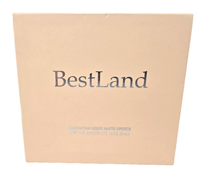 BestLand Handaiyan Liquid Matte Lipstick 6pc Assorted Set, 0.09 oz Each