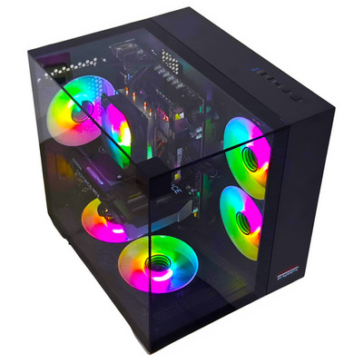 Gaming PC TRIORAMA BLACK | RTX 5060 | 16GB RAM 240GB SSD| 12 Kerner| Luftkühlung