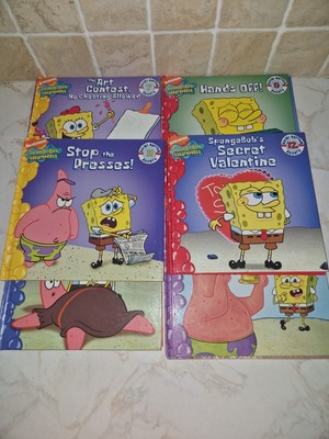 SpongeBob Squarepants Bikini Bottom Bokks x10 Bundle Bounty See Pictures Gift
