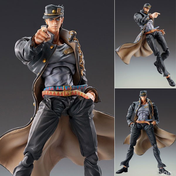 Action Figure Joseph Joestar Jojo 25Cm Statua Pvc Anime Manga NUOVA SIGILLATA