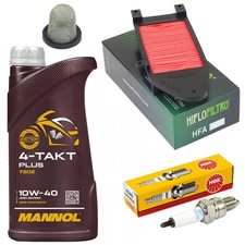 Kit Manutenzione 1L Olio Filtro Aria Candela per Kymco People 200 S 150 2005-20