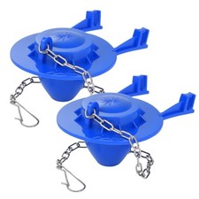 2-Pack 2" Toilet Flapper Replacement Kit - Universal Toilet Tank Flapper with