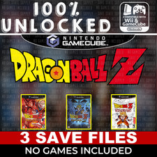 Dragonball Z DBZ Budokai Budokai 2 Sagas All Characters Gamecube Memory Card