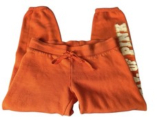 Vintage Victoria s Secret PINK Orange Jogger Sweatpants Women s XS