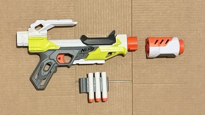 Nerf Modulus Ionfire Blaster With Attachments and 3 original darts.  