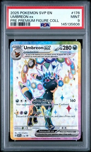 PSA 9 - Umbreon EX Premium Figure Collection SVP 176 Pokemon TCG