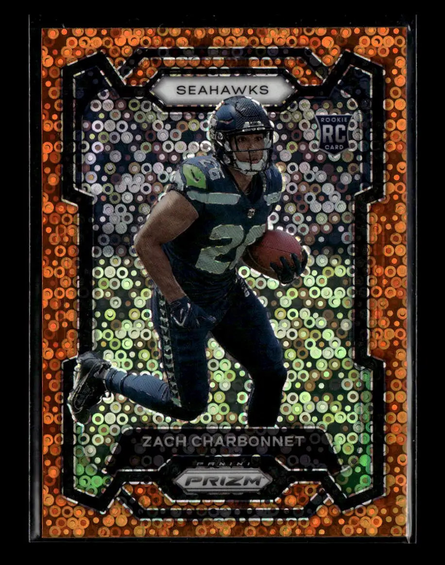 Zach Charbonnet 2023 Panini Prizm Disco Prizm #392 RC
