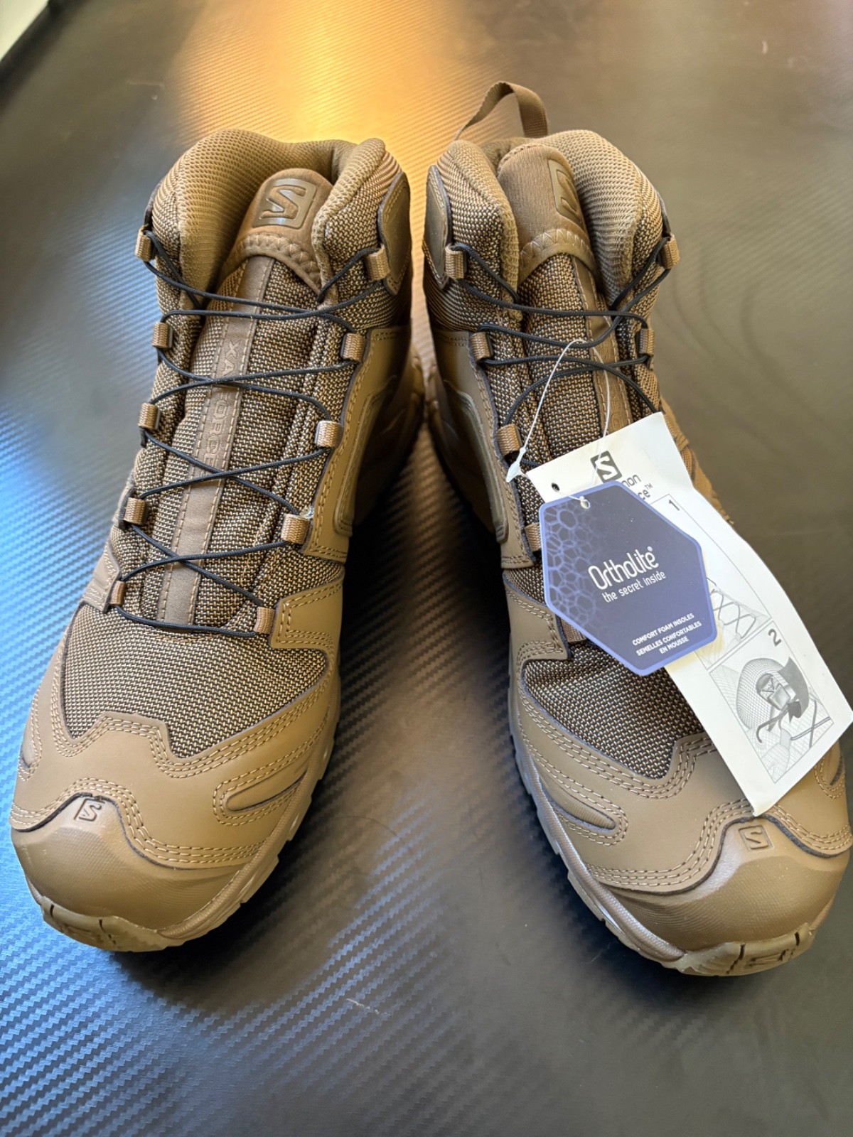 Salomon XA Forces Mid Coyote Brown US 10.5 New w/ Tags