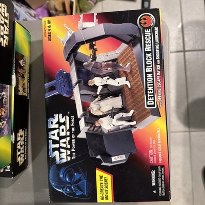 Star Wars Power Of The Forest Detention Block Rescue NEW