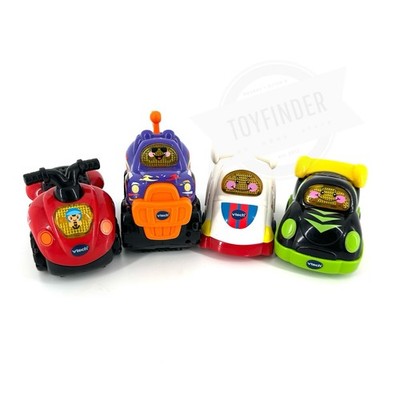 VTech GO GO SMART WHEELS Race Car Racecar ATV Monster Truck LOT of 4 WORKING!