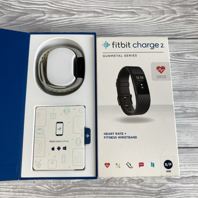 Fitbit Charge EU Heart Rate Activity Tracker Watch NO CHARGER
