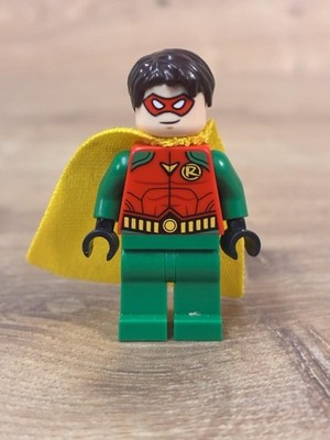 LEGO Minifigur-Super Heroes-Robin Red Mask-Batman 2-DC 10753 211902 sh0514