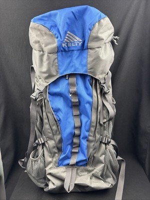 Kelty Comal Grey Blue Frame 3500 Hiking Backpack camping VTG NWOT