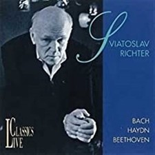 Svlatoslav Richter Plays: Bach, Haydn, Beethoven CD, 1996, Live Classics 