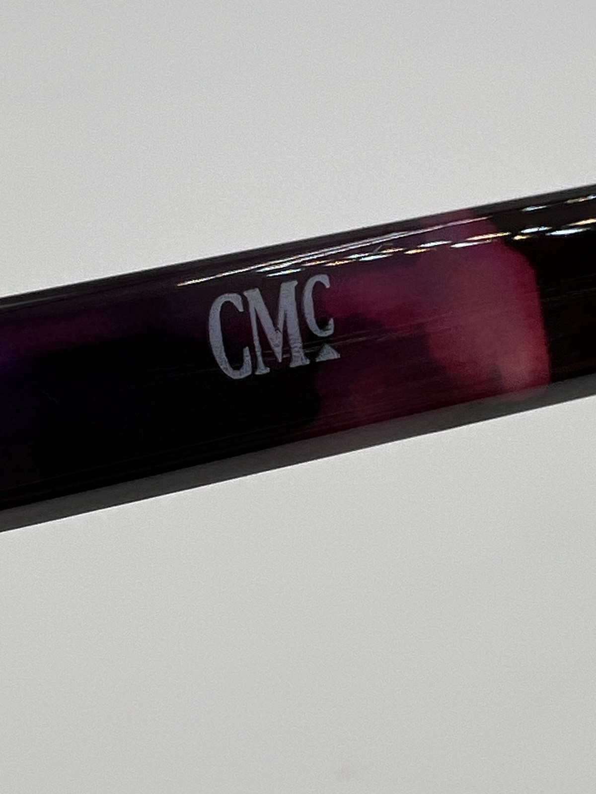 CMC Purple Tortoiseshell Rectangle Eyeglasses Wom… - image 6