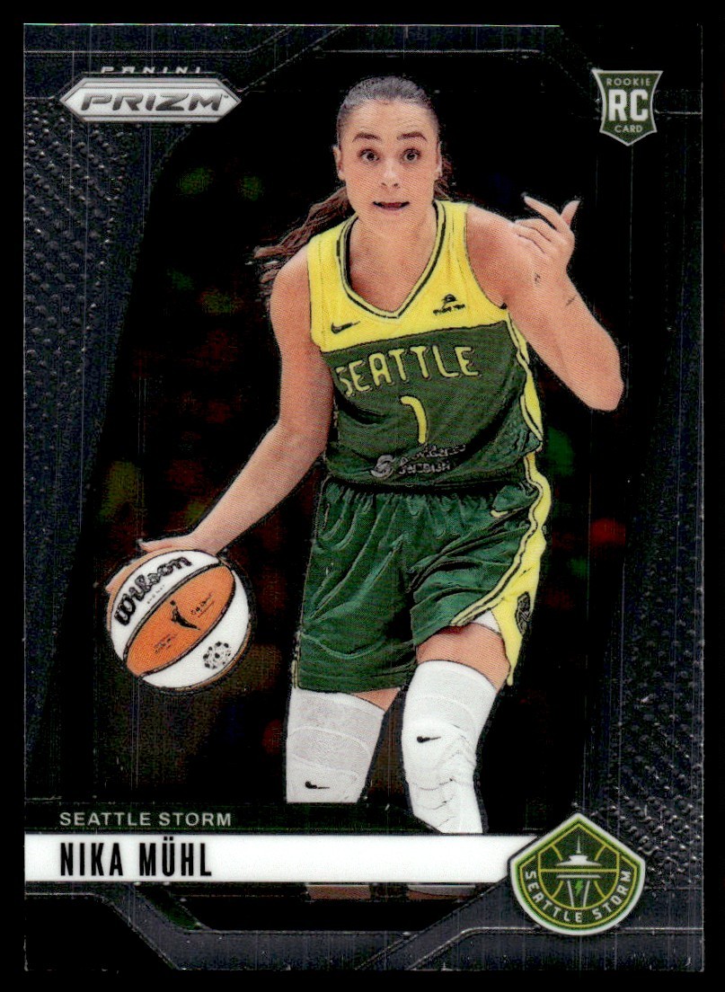 2024-25 Panini Prizm WNBA Nika Muhl Rookie Seattle Storm #75