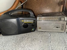 Freeplay Self Powered AM/FM Radio Solar Power Camping Wind Crank GE two way