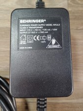 Genuine Behringer Eurorack Power Supply Model MXUL3 AC Adapter 18.5V 350mA