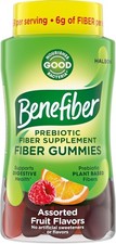 Benefiber Prebiotic Fiber Gummies Digestive Health Assorted Fruit 81ct