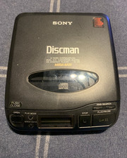 PARTS/REPAIR Vintage Sony Discman D-33 Portable CD Compact Disc Player Vintage