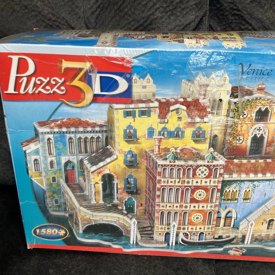 Puzz 3D Wrebbit Venice 1580 Pieces Jigsaw Puzzle Sealed New - Image 2 of 4
