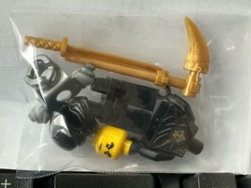 LEGO Ninjago Minifigure Cole ZX from LEGO 9447 with weapons (C1), New