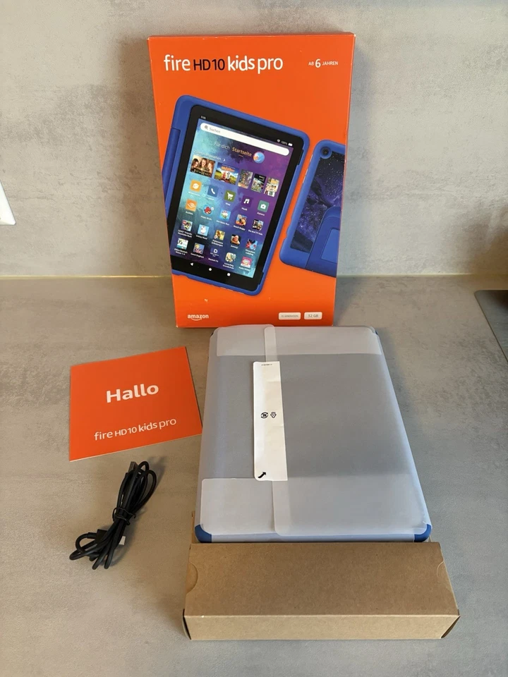 Amazon Fire HD10 Kids Pro in OVP mit 1 Jahr Garantie Sternennebel 2023 13.Gen. - Bild 4 von 4
