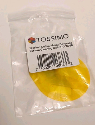 Tassimo Cleaning Descaling Service T Disc Bosch Braun Replacement Brand New