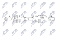 NTY NPW-NS-199 Antriebswelle Vorne Links Passend FüR Nissan