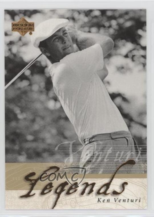 2002 Upper Deck Legends Ken Venturi #58 0k3a