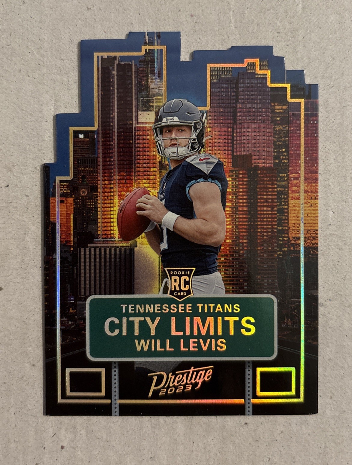 Will Levis 🏈 2023 Panini Prestige - City Limits RC SSP Case Hit