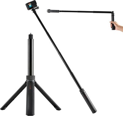 Bullet Time Selfie Stick Tripod with Bluetooth Remote for Insta360 X6/X5/X4/X3