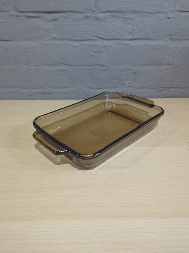 Anchor Hocking Ovenware Glass Oven Dishe Vintage Smoked Glass - Picture 3 of 6