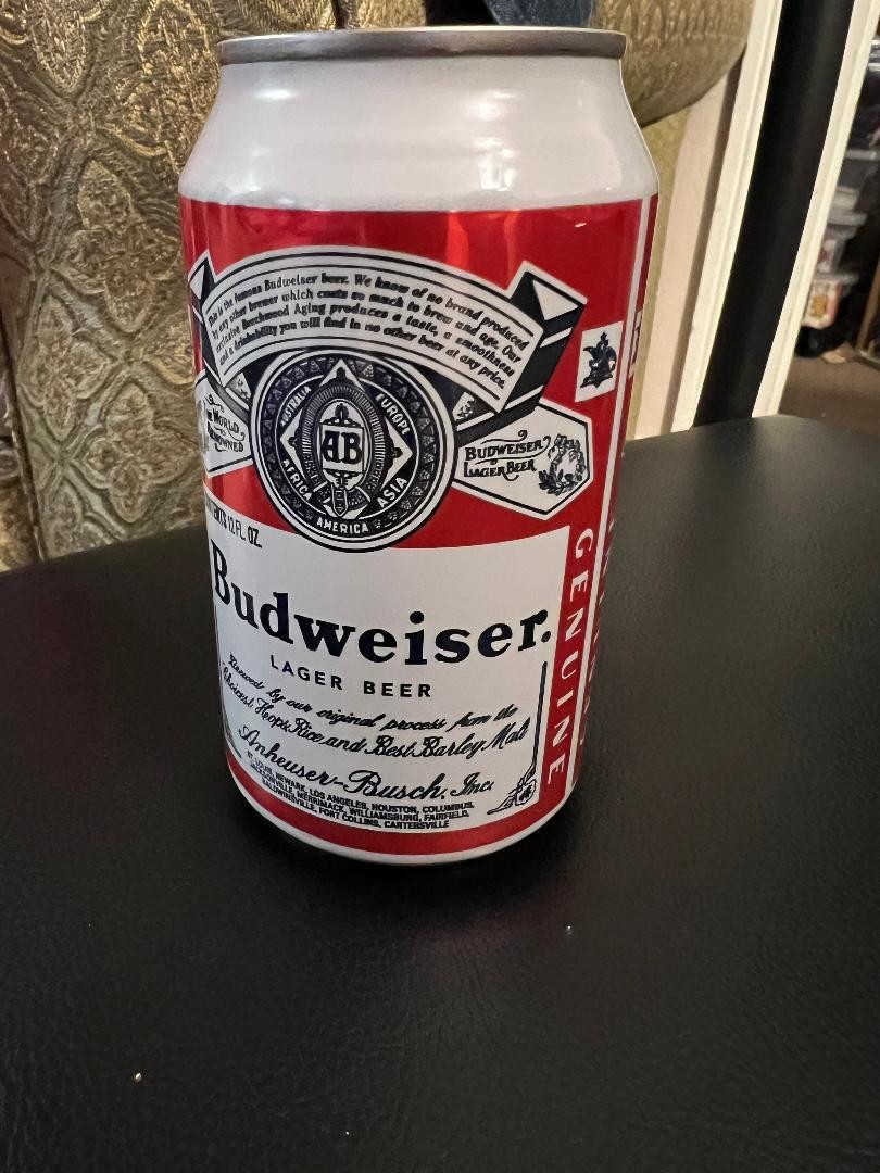Budweiser Beer Can 12oz Empty Collectible 150th Anniversary