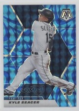 2021 Panini Mosaic Reactive Blue Mosaic Prizm Kyle Seager #165 0c2