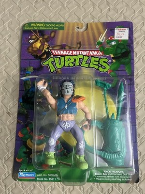 NIB Vintage Teenage Mutant Ninja Turtles Casey Jones  (Playmates, 1998)