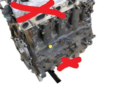 VW Touran Caddy Passat NUR BLOCK Motor DFCA 2,0 TDI - ohne Zylinderkopf