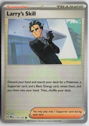 Larry's Skill (Poke Ball Pattern) 115/131 Prismatic Evolutions
