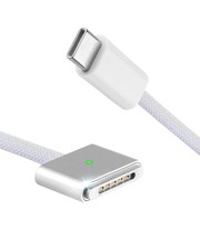 Apitiong 140W Magnetic 3 for MacBook Charging Cable,USB-C to 2M-1, grey