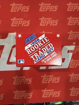 1988 Score Baseball Rookie & Traded Card Set