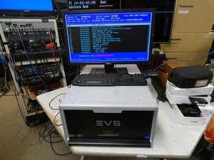 EVS XS-Via Live Production Video Server w/6 EXOS 1.8TB Drives, see pics Licenses