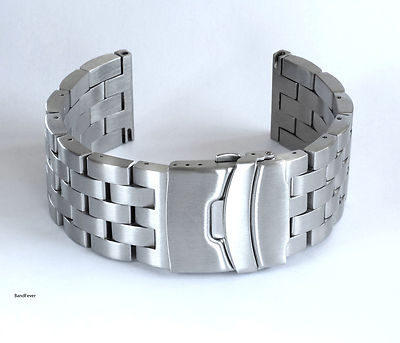 20mm Brushed Stainless Steel Bracelet Fits Hamilton Jazzmaster