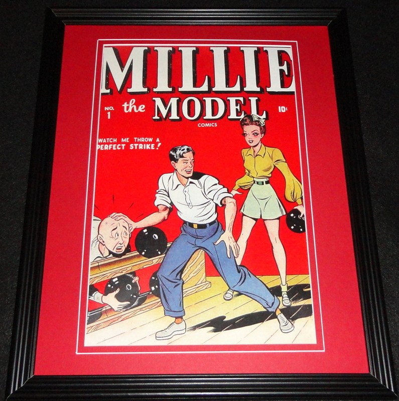 ミリーページ Millie the Model #1 Framed Cover Photo Poster 11x14 Official Repro