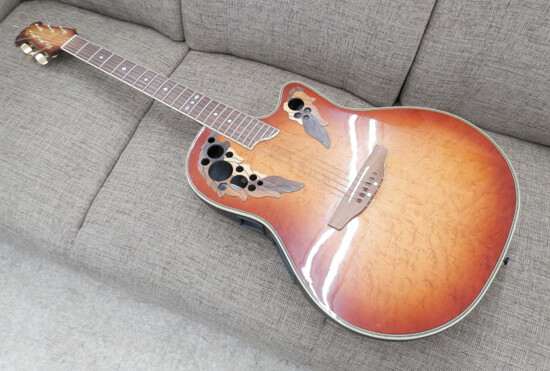 Electric Acoustic Guitar Ovation by Celebrity Deluxe CC257 Electric Acoustic Guitar Ovation by Celebrity Deluxe CC257