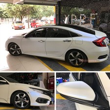 Satin WH Blue Chameleon Full Car SUV Vinyl Wrap Pearl Metal Roof Sticker 65FT BO