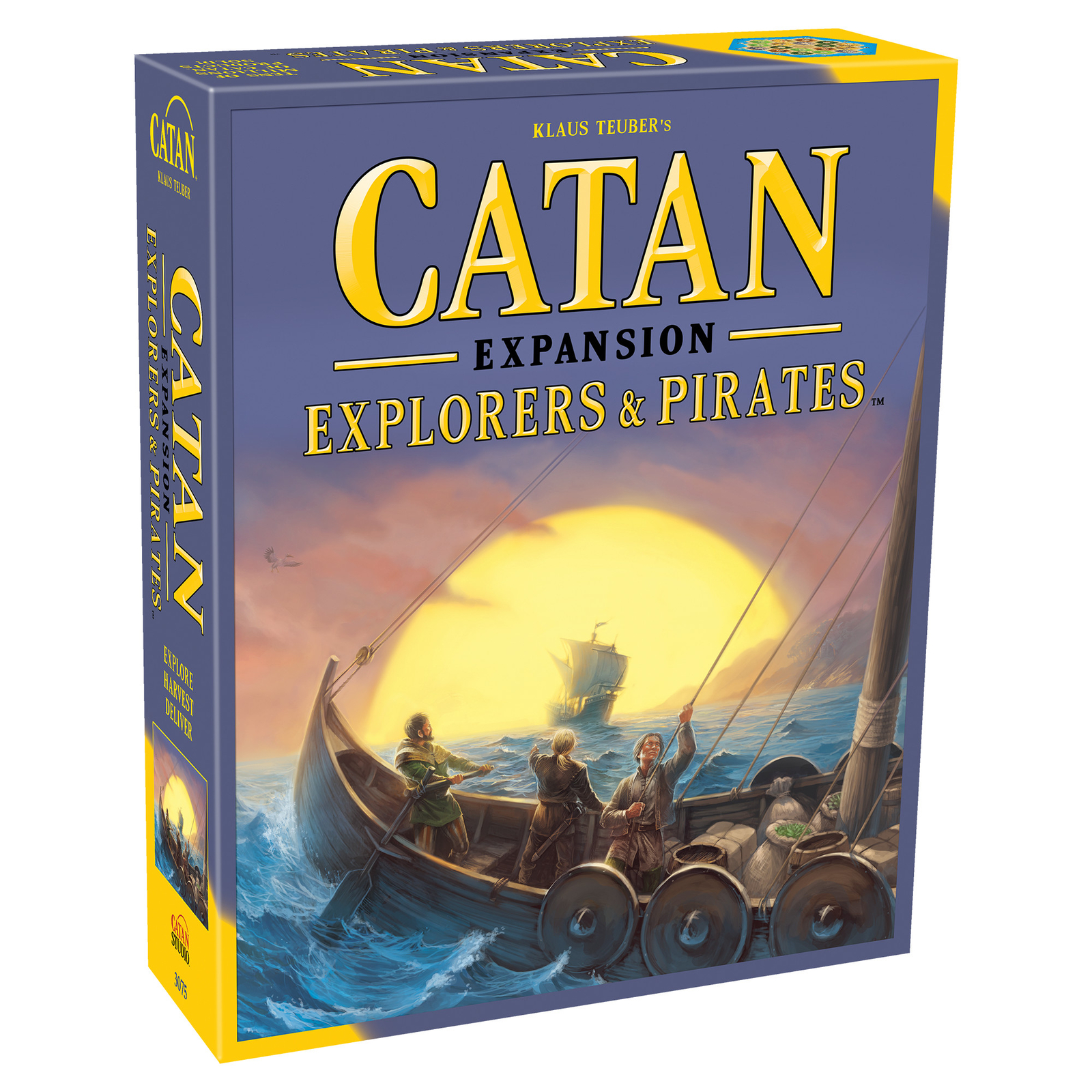 Дополнение Catan Explorers - Pirates Приключенческая настольная игра для 3-4 игроков 9390₽