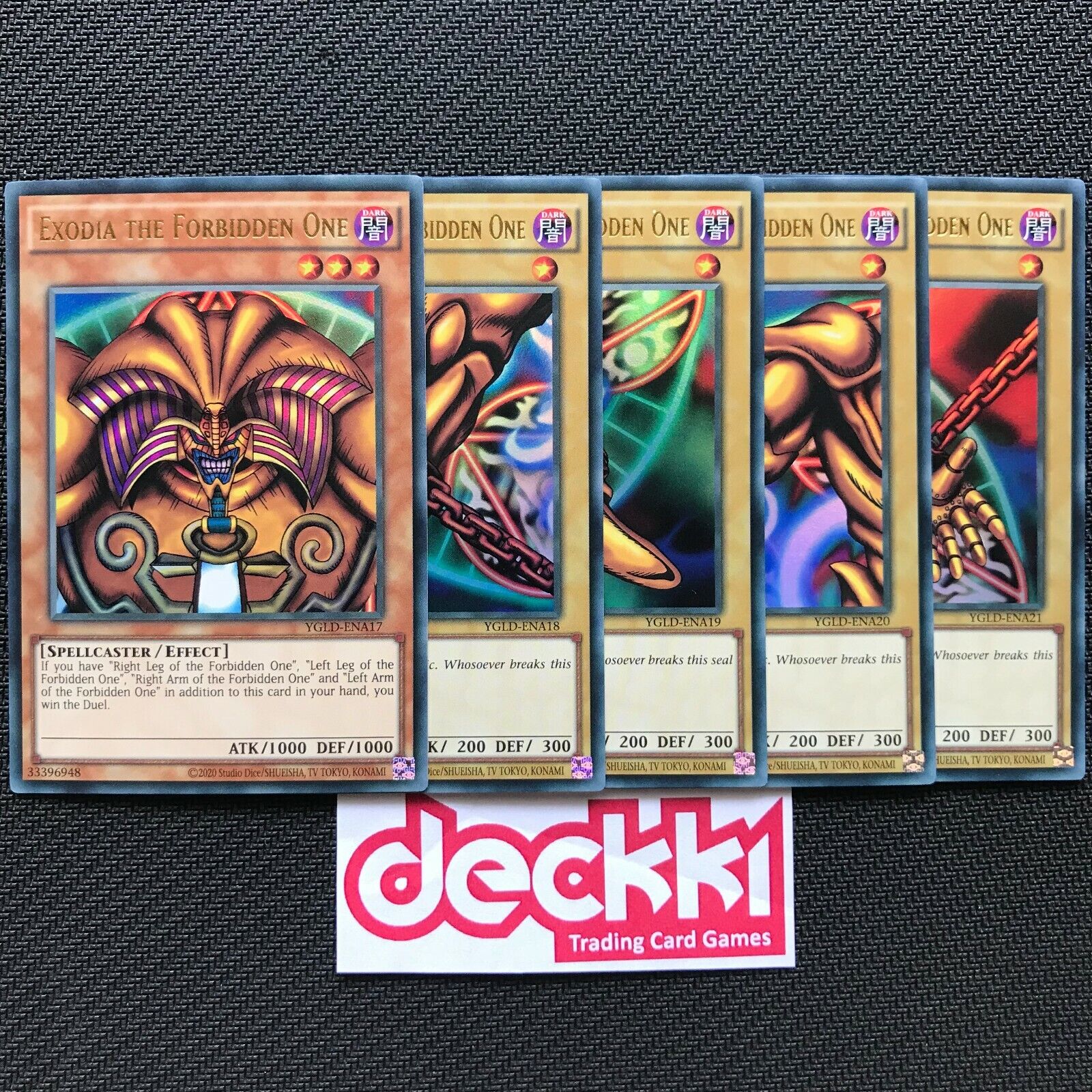 Exodia the Forbidden One Card Pin Set Yugioh Enamel Pins -  Portugal