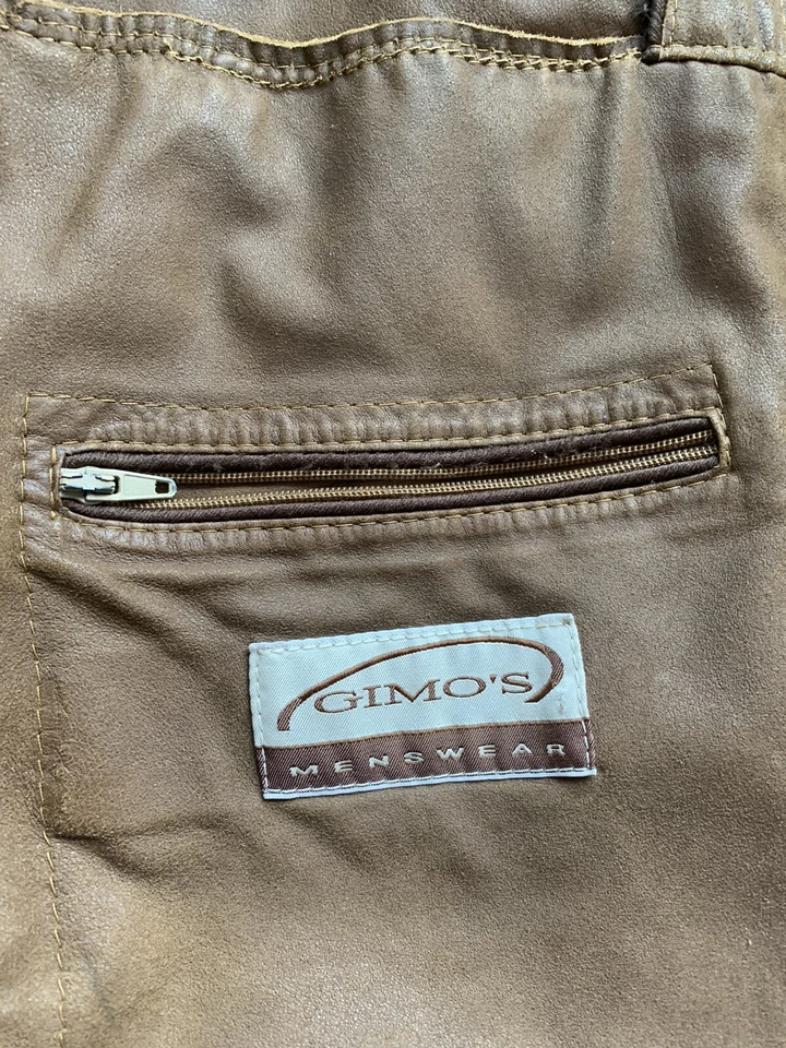 Men’s Gimo’s Suede Jacket Coat Shirt Vintage ! GiMOS - Image 4 of 4