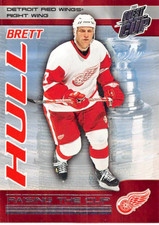 2003-04 Pacific Quest For The Cup Brett Hull Raising The Cup #8 NM/MT DETROIT